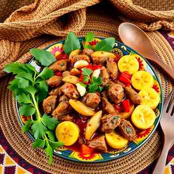 African Cuisine Recipe - Cameroonian Miondo